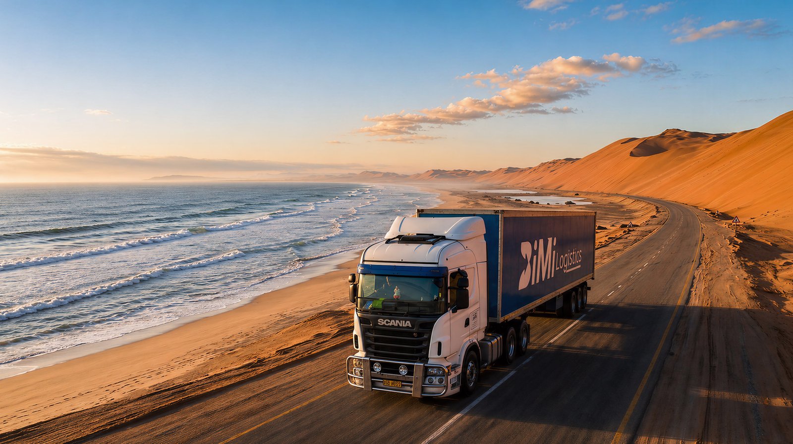 Bimi Logistics Truck Erongo - Adzooka Website Design